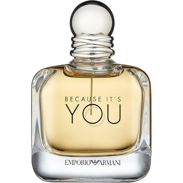 Giorgio Armani Emporio Armani Because It’s You 100ml Eau de Parfum for women – fruity floral fragrance